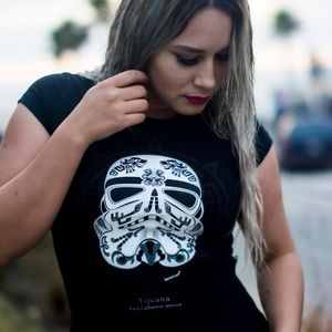 women stars wars aztec trooper By Karani art